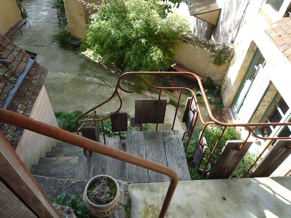 Escalier Fer forgé