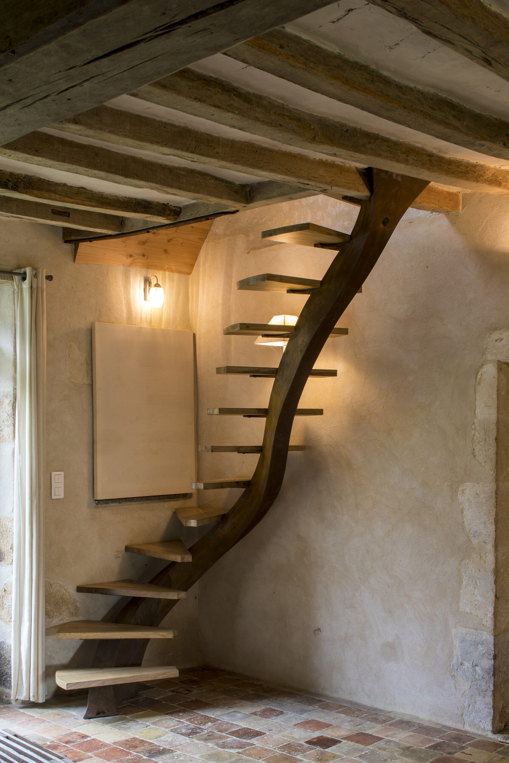 Escalier organique